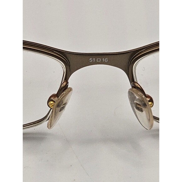 JILL STUART Women's Eyeglasses JS-188-1 honey 51-16 135 Clear Lenses NEW - Picture 10 of 16